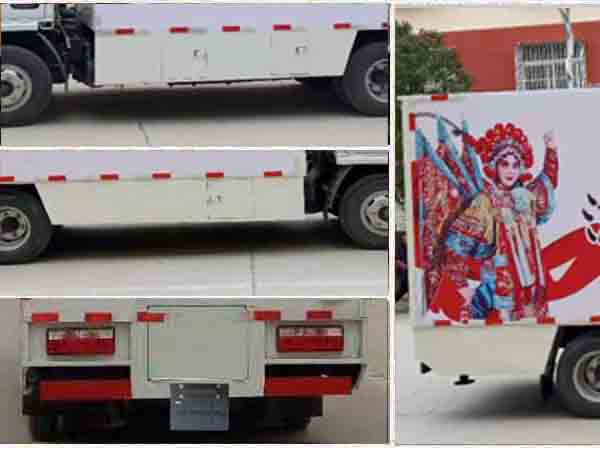 程力威牌CLW5040XWTD6型舞台车