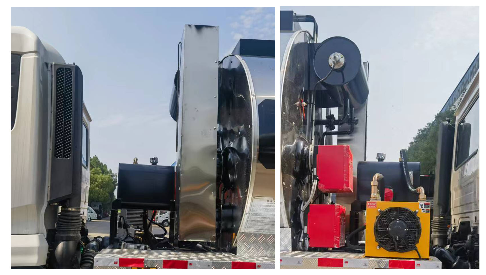 程力威牌CLW5250GLQD6型沥青洒布车