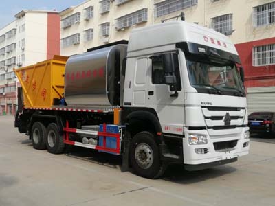 程力威牌CLW5250TFCZ6型同步碎石封层车