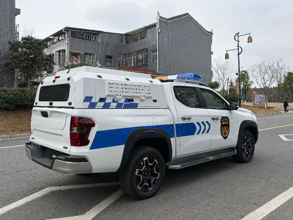 无人机智能城管巡逻指挥车