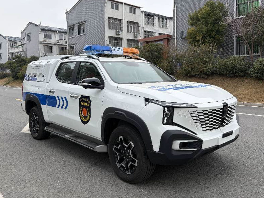 无人机智能城管巡逻指挥车