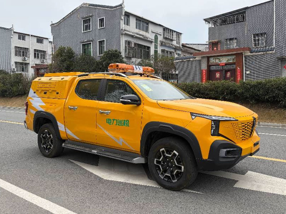 无人机智能电力巡检车