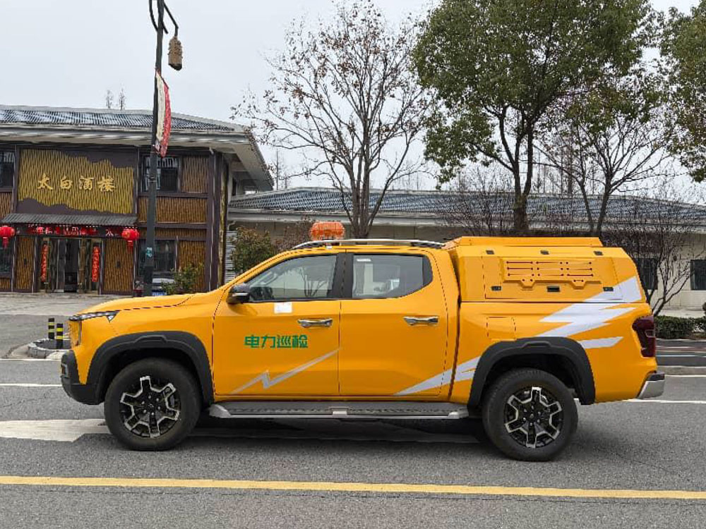 无人机智能电力巡检车