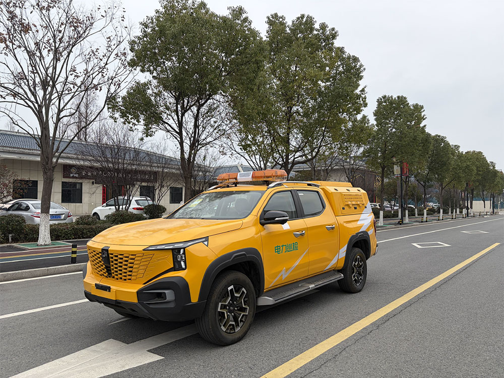 无人机智能电力巡检车