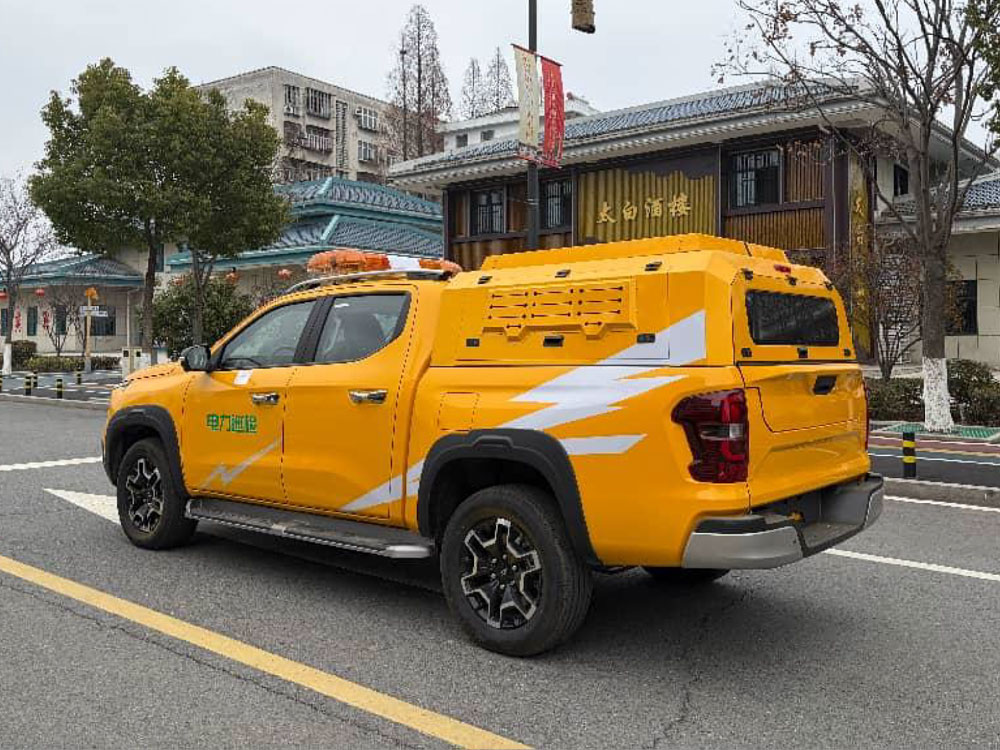 无人机智能电力巡检车