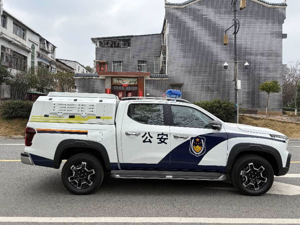 无人机智能公安执法指挥车