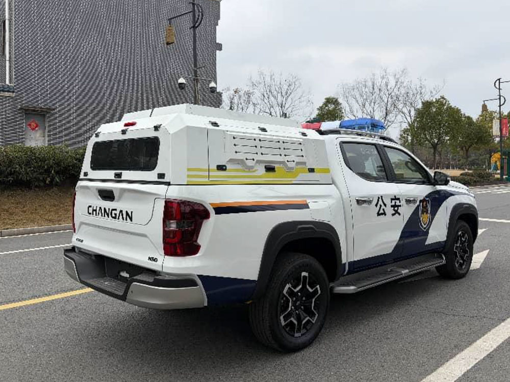 无人机智能公安执法指挥车