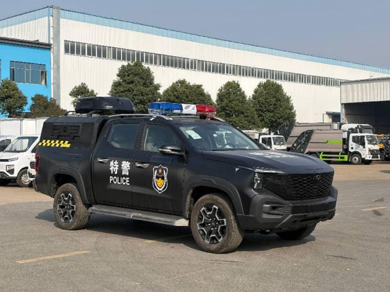 无人机智能特警指挥车