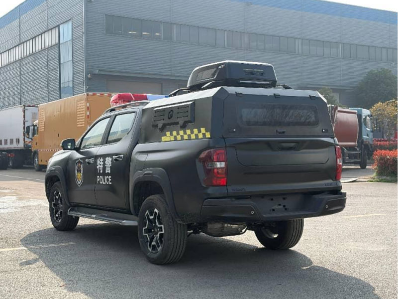 无人机智能特警指挥车